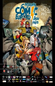 cartel festival de comic europeo ubeda baeza